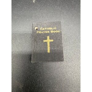 Vintage 1943 Catholic Prayer Book‎ Miniature Imprimatur Archbishop McNicholas